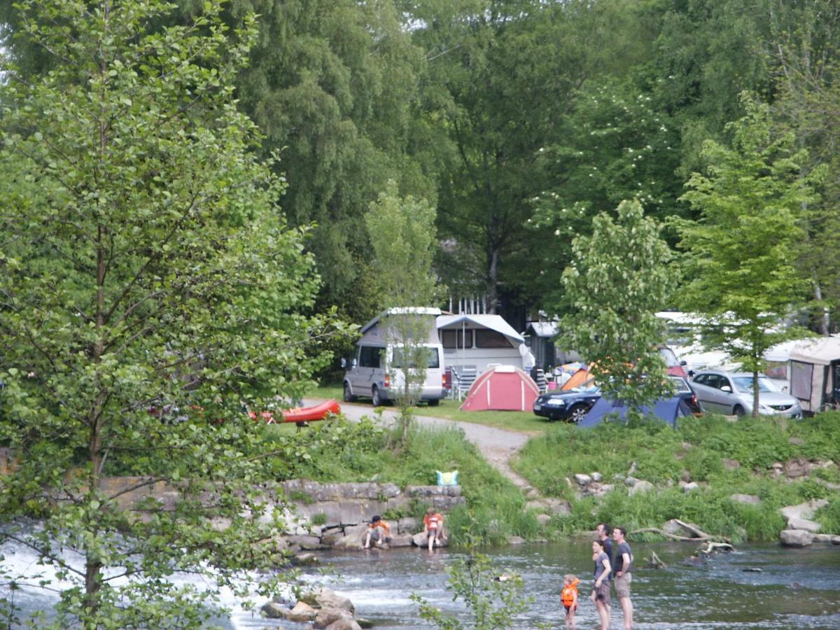Ferienwohnungen Am Campingplatz Trendelburg Exteriör bild
